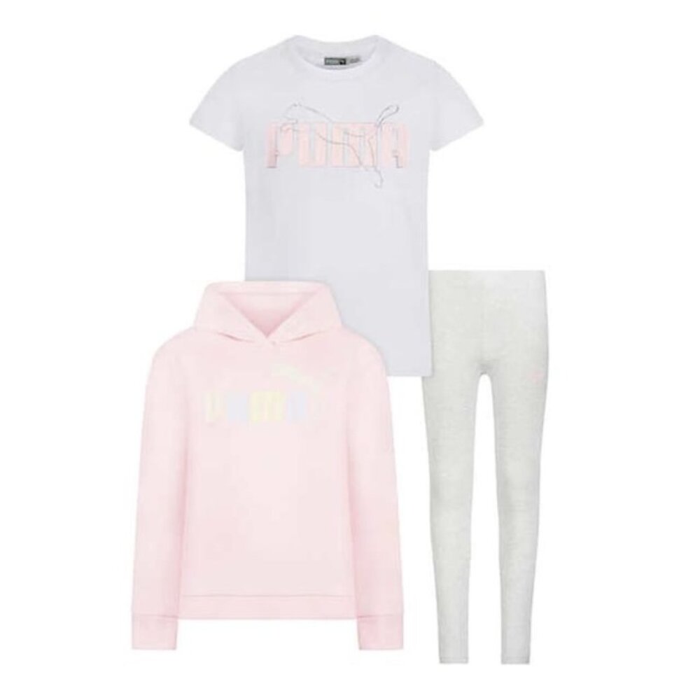 PUMA Youth 3-piece Fleece Set XS 5/6